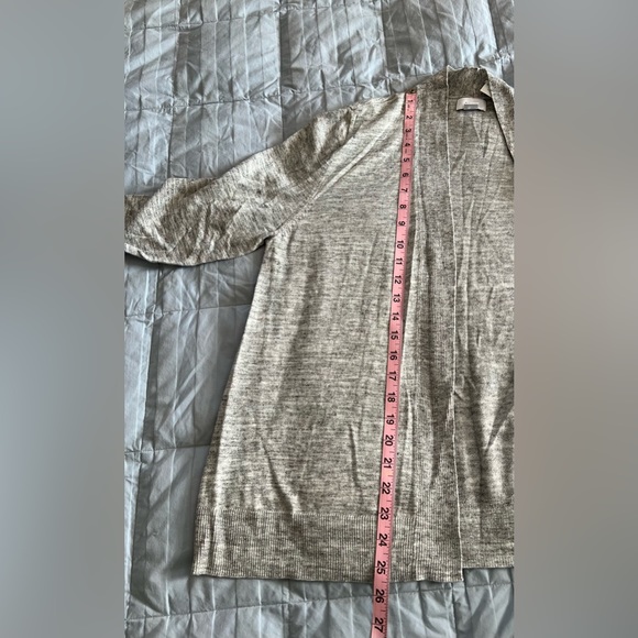 NWT Old Navy Heather gray open front cardigan sweater. Lightweight. XL - Picture 7 of 7